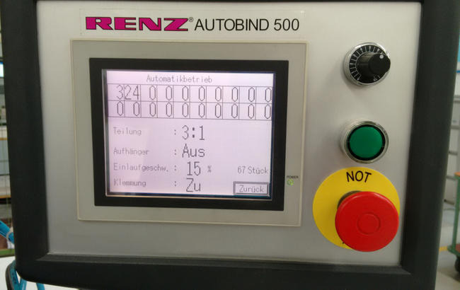 Renz Autobind 500 calendar binding machine - Machine d'emballage et de conditionnement: photos 2 Renz Autobind 500 calendar binding machine - Machine d'emballage et de conditionnement: photos 2