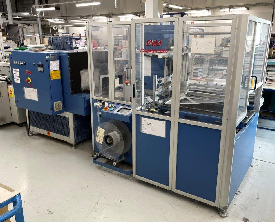 Series packer BVM Compacta 5022 with shrink tunnel SC 4530 - Machine d'emballage et de conditionnement: photos 1 Series packer BVM Compacta 5022 with shrink tunnel SC 4530 - Machine d'emballage et de conditionnement: photos 1