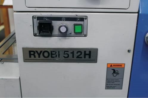 Two colors Ryobi 512 H - Presse offset: photos 2 Two colors Ryobi 512 H - Presse offset: photos 2