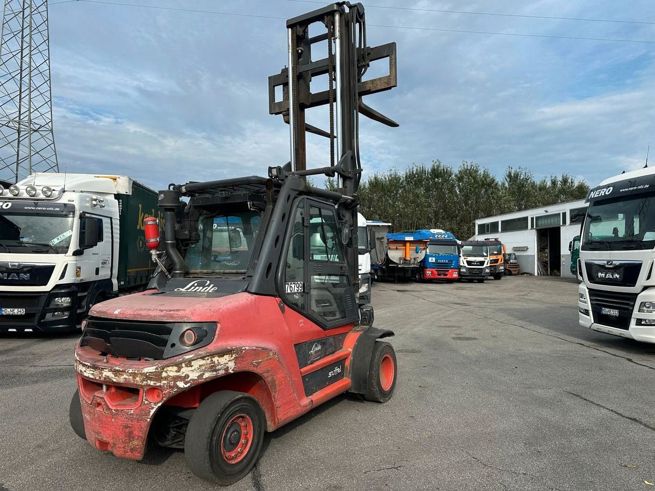 Linde H80D -03/900 Klima/Rückfahrkamera Linde H80D -03/900 Klima/Rückfahrkamera - Chariot élévateur diesel: photos 3 Linde H80D -03/900 Klima/Rückfahrkamera Linde H80D -03/900 Klima/Rückfahrkamera - Chariot élévateur diesel: photos 3