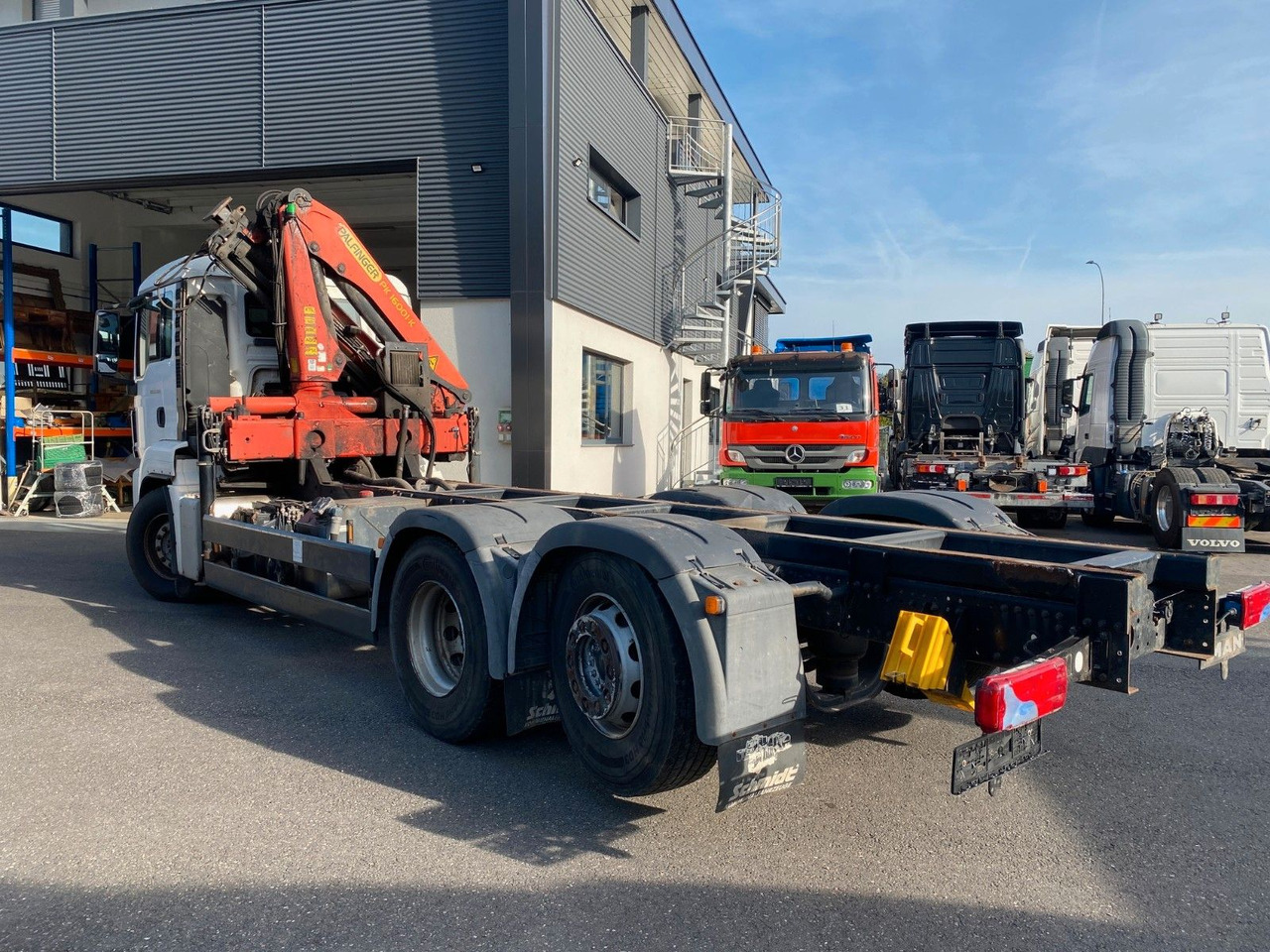 Châssis cabine, Camion grue MAN TGS 26.320  26.440 PALFINGER FUNK MAN TGS 26.320  26.440 PALFINGER FUNK: photos 8
