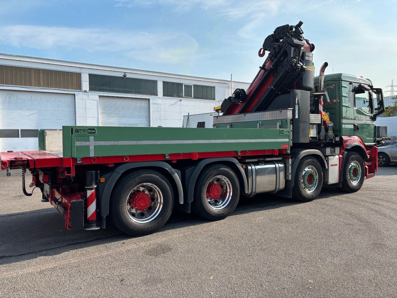 MAN TGS 41.510 Palfinger PK 58.002 - Camion plateau, Camion grue: photos 4 MAN TGS 41.510 Palfinger PK 58.002 - Camion plateau, Camion grue: photos 4