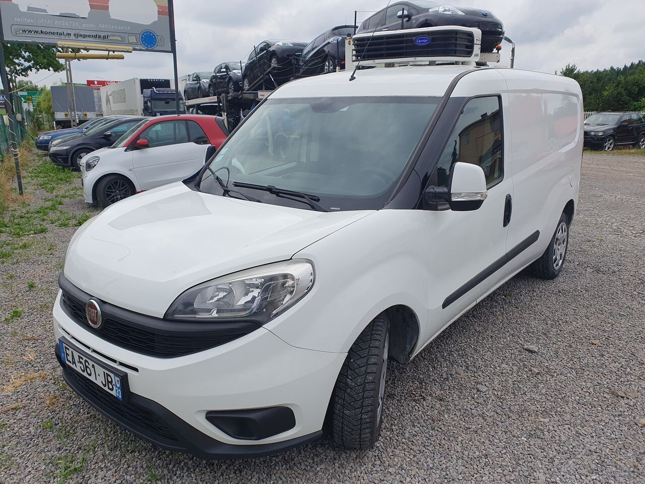 FIAT DOBLO 1.6 LONG CHLODNIA carrier +230v KLIMA EURO6 - Véhicule utilitaire frigorifique: photos 1 FIAT DOBLO 1.6 LONG CHLODNIA carrier +230v KLIMA EURO6 - Véhicule utilitaire frigorifique: photos 1