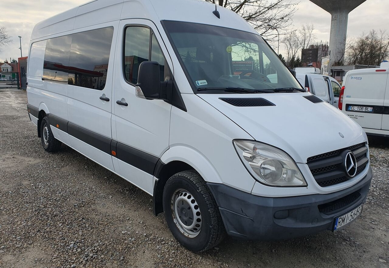 Minibus, Transport de personnes Mercedes-Benz SPRINTER 319 9 OSOB KLIMA WEBASTO TV TYL  PODUSZKI EURO5 [ Copy ] [ Copy ] [ Copy ] [ Copy ]: photos 1