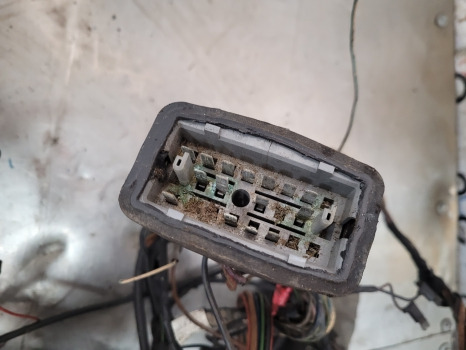 Cabine et intérieur Massey Ferguson 290 Dash Steering Panel, Wheel, Wiring Loom 1674232m1: photos 10