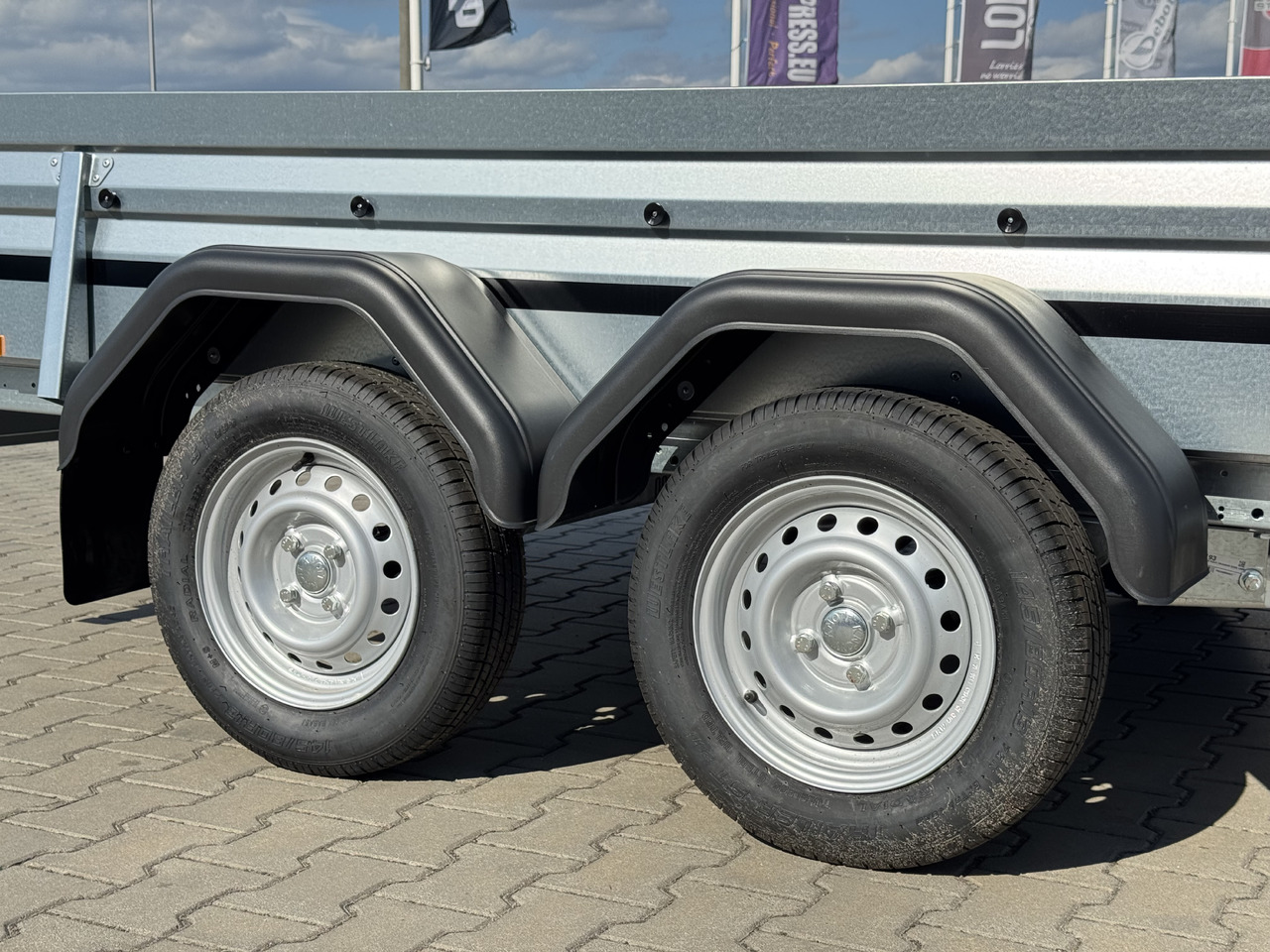 BRENDERUP 2300 STUB - przyczepa skrzyniowa 2 osie / 302 x 150 cm / 750 kg - Remorque plateau: photos 5 BRENDERUP 2300 STUB - przyczepa skrzyniowa 2 osie / 302 x 150 cm / 750 kg - Remorque plateau: photos 5