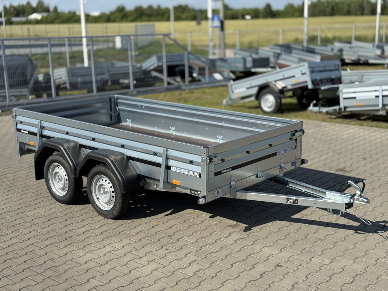 BRENDERUP 2300 STUB - przyczepa skrzyniowa 2 osie / 302 x 150 cm / 750 kg - Remorque plateau: photos 2 BRENDERUP 2300 STUB - przyczepa skrzyniowa 2 osie / 302 x 150 cm / 750 kg - Remorque plateau: photos 2