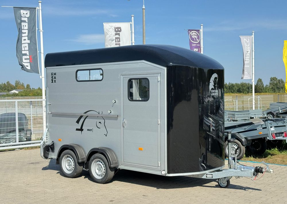 CHEVAL LIBERTÉ Cheval Liberte Multimax przyczepa na dwa konie | duża siodlarnia | drzwi boczne | 2600 kg DMC | 380×181 cm | ALUMINIOWA | Debon | dostawa | mocna i solidna | - Van chevaux: photos 1 CHEVAL LIBERTÉ Cheval Liberte Multimax przyczepa na dwa konie | duża siodlarnia | drzwi boczne | 2600 kg DMC | 380×181 cm | ALUMINIOWA | Debon | dostawa | mocna i solidna | - Van chevaux: photos 1