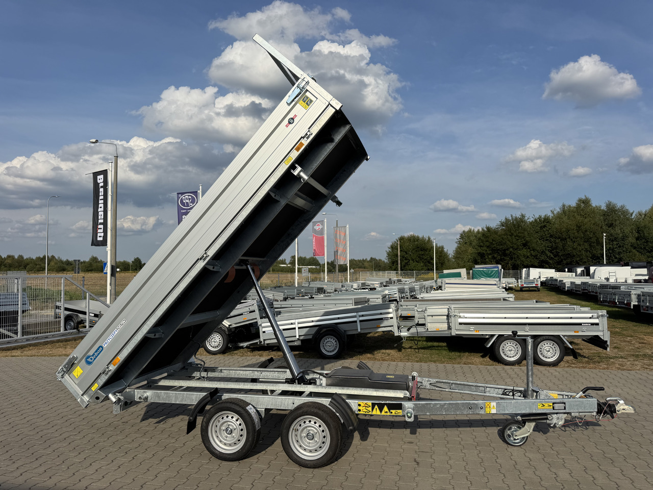 DEBON PW 3.6 Electric 360x180 cm 3.5T - Remorque benne: photos 1 DEBON PW 3.6 Electric 360x180 cm 3.5T - Remorque benne: photos 1