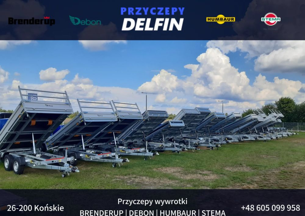 Debon PW 3.6 Electr. 360x180 cm 3.5T - Remorque benne: photos 3 Debon PW 3.6 Electr. 360x180 cm 3.5T - Remorque benne: photos 3