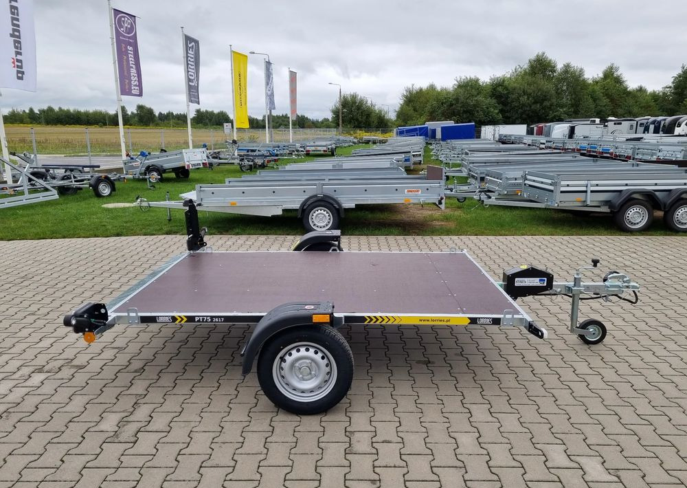 LORRIES PT75-2617 - 255 x 170 cm / 750 kg opuszczana platforma pod quady Can-Am, CF-Moto, Polaris, Spyder - Remorque pour moto: photos 3 LORRIES PT75-2617 - 255 x 170 cm / 750 kg opuszczana platforma pod quady Can-Am, CF-Moto, Polaris, Spyder - Remorque pour moto: photos 3