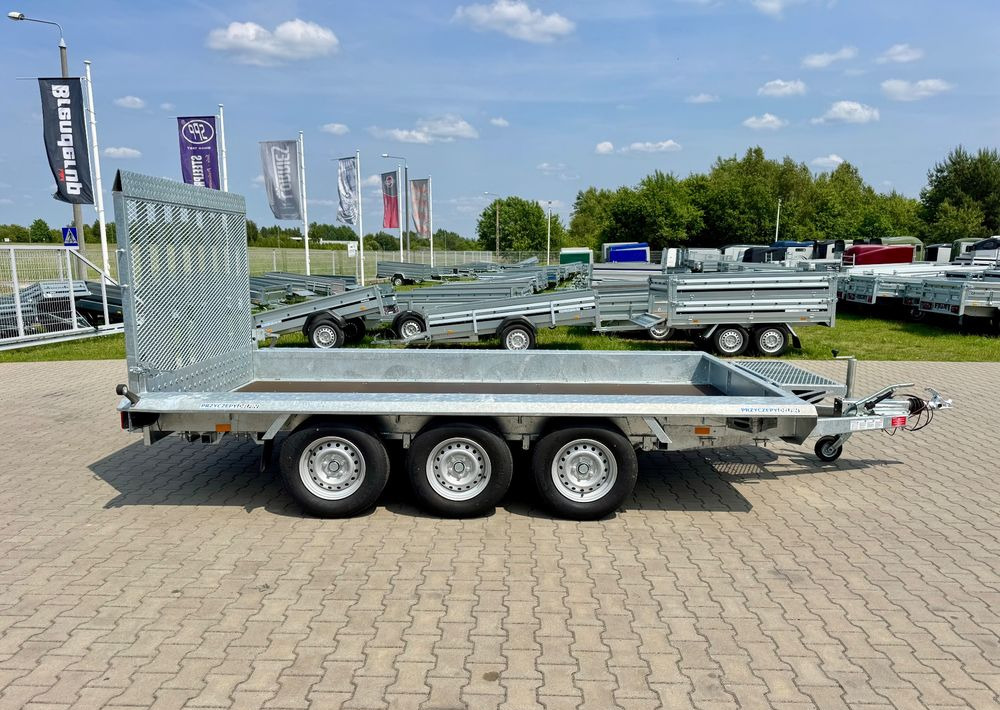 NIEWIADÓW Niewiadów KN401835T - 400 x 185 cm | 2570kg ładowności | trap stalowy | 3-osiowa budowlanka - Remorque porte engin: photos 2 NIEWIADÓW Niewiadów KN401835T - 400 x 185 cm | 2570kg ładowności | trap stalowy | 3-osiowa budowlanka - Remorque porte engin: photos 2