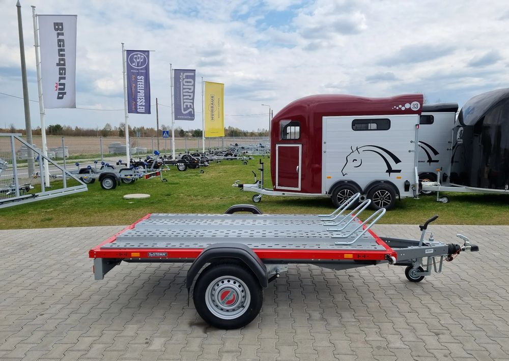 STEMA STM 02 10-25-15.1 red | 251x153 cm 3 motocykle | DMC 1000kg - Remorque pour moto: photos 3 STEMA STM 02 10-25-15.1 red | 251x153 cm 3 motocykle | DMC 1000kg - Remorque pour moto: photos 3
