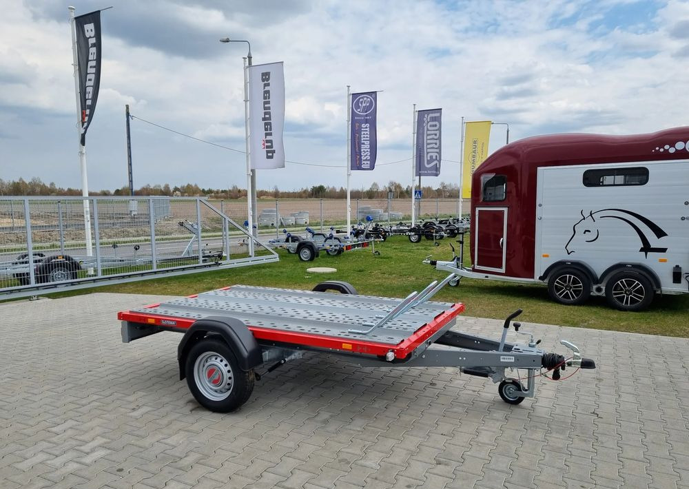 Stema STM 02 10-25-15.1 red | 251x153 cm 3 motocykle | DMC 1000kg - Remorque voiture: photos 1 Stema STM 02 10-25-15.1 red | 251x153 cm 3 motocykle | DMC 1000kg - Remorque voiture: photos 1
