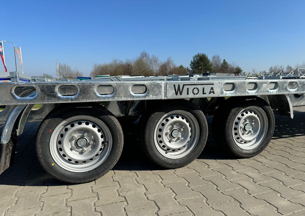 Wiola L35G85 | 844x204 cm | 3500kg | wypełnienie blachą - Remorque porte-voitures: photos 4 Wiola L35G85 | 844x204 cm | 3500kg | wypełnienie blachą - Remorque porte-voitures: photos 4