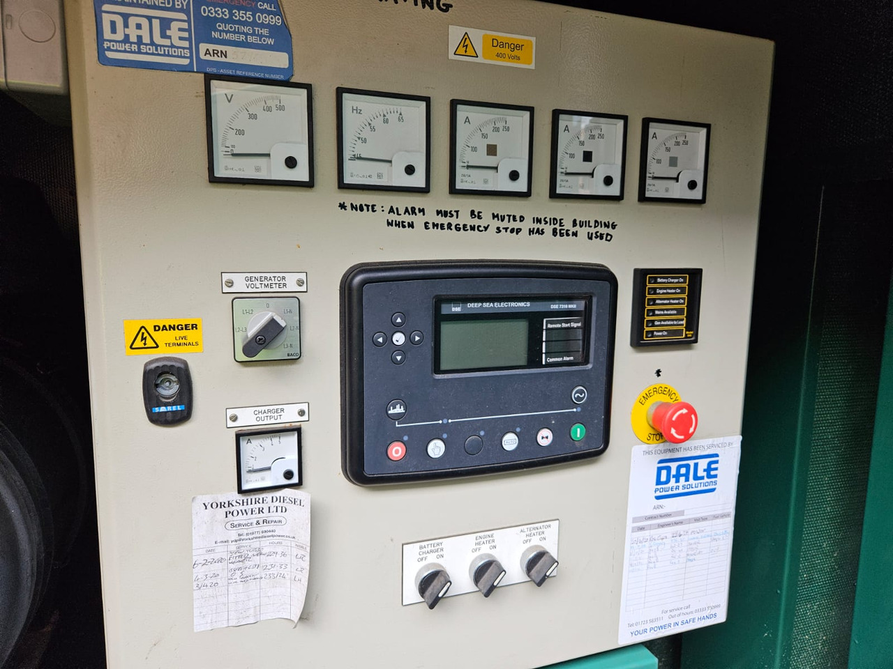 VOLVO TAD 720 GE DIESEL GENERATOR 120KW 150KVA 250 HOURS VOLVO TAD 720 GE DIESEL GENERATOR 120KW 150KVA 250 HOURS - Outil/ Équipement: photos 5 VOLVO TAD 720 GE DIESEL GENERATOR 120KW 150KVA 250 HOURS VOLVO TAD 720 GE DIESEL GENERATOR 120KW 150KVA 250 HOURS - Outil/ Équipement: photos 5