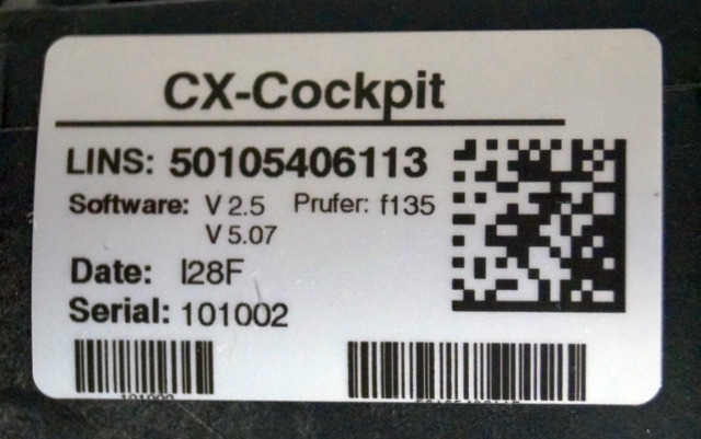 Still 50105406113 | CX cockpit Sw. V2,5 V58,07 sn. 101002 from EXEU S22 year 201 - Panel de instrumentos pour Matériel de manutention: photos 5 Still 50105406113 | CX cockpit Sw. V2,5 V58,07 sn. 101002 from EXEU S22 year 201 - Panel de instrumentos pour Matériel de manutention: photos 5