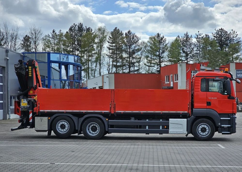 MAN MAN TGS 26.430 | Skrzynia + HDS Palfinger PK 22002 |6-krotne hydrauliczne przedłużenia | PILOT | Pneumatyka | - Camion plateau, Camion grue: photos 3 MAN MAN TGS 26.430 | Skrzynia + HDS Palfinger PK 22002 |6-krotne hydrauliczne przedłużenia | PILOT | Pneumatyka | - Camion plateau, Camion grue: photos 3