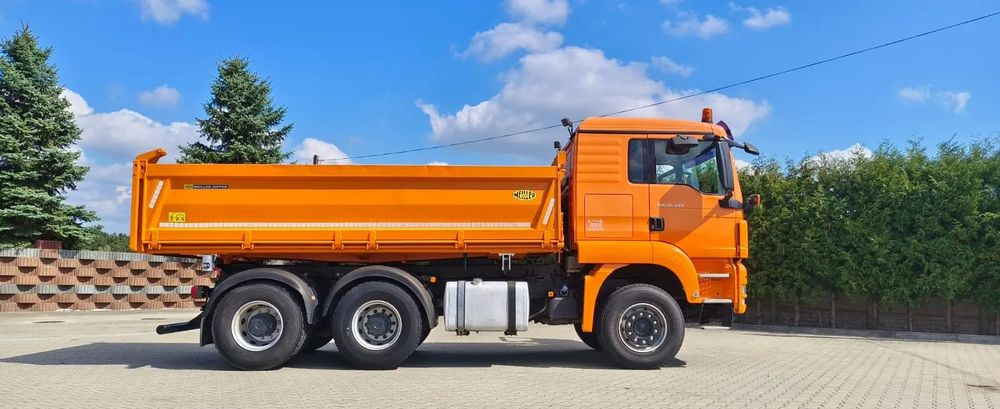MAN TGS 26.440 | 6x4 | Retarder | Automat | Wywrotka Meiller | Euro 6 | + Przyczepa HUMBAUR wywrotka trójstronna | - Camion benne: photos 3 MAN TGS 26.440 | 6x4 | Retarder | Automat | Wywrotka Meiller | Euro 6 | + Przyczepa HUMBAUR wywrotka trójstronna | - Camion benne: photos 3