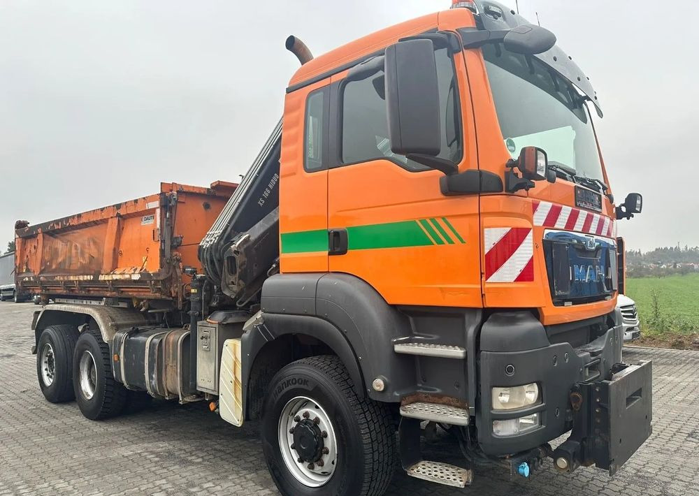 MAN TGS 26.480 6x4 •KRAN HIAB XS 166 HIDUO • Wywrotka 3-stronna • Bordmatik • Euro 6 • Retarder • - Camion benne: photos 1 MAN TGS 26.480 6x4 •KRAN HIAB XS 166 HIDUO • Wywrotka 3-stronna • Bordmatik • Euro 6 • Retarder • - Camion benne: photos 1