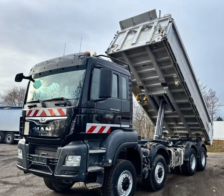 MAN TGS 35.460 / 8x6 – Meiller Trójstronna wywrotka / Euro 6c / Kamera / - Camion benne: photos 1 MAN TGS 35.460 / 8x6 – Meiller Trójstronna wywrotka / Euro 6c / Kamera / - Camion benne: photos 1