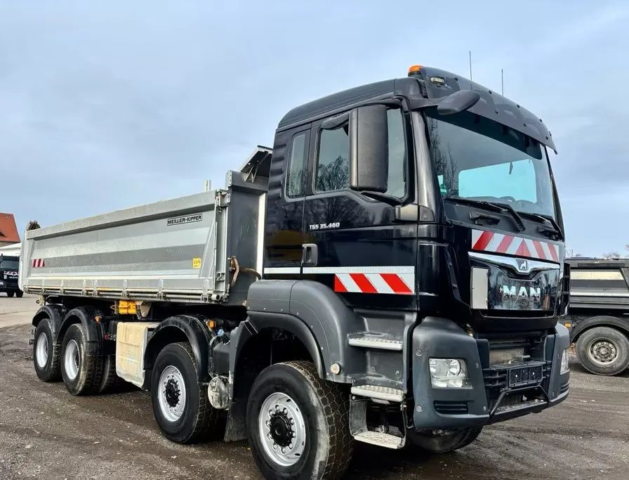MAN TGS 35.460 / 8x6 – Meiller Trójstronna wywrotka / Euro 6c / Kamera / - Camion benne: photos 2 MAN TGS 35.460 / 8x6 – Meiller Trójstronna wywrotka / Euro 6c / Kamera / - Camion benne: photos 2