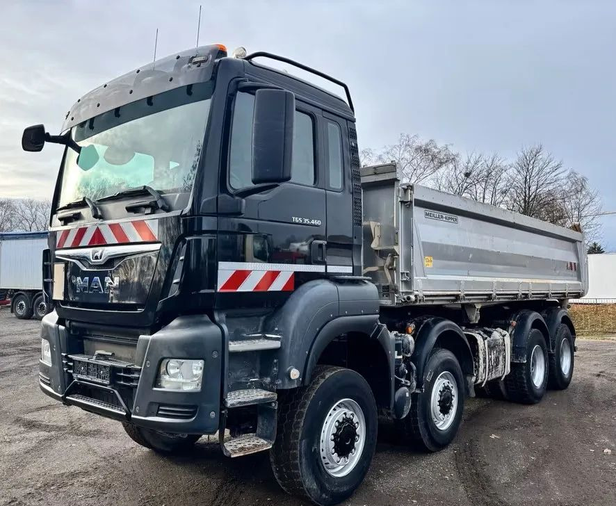 MAN TGS 35.460 / 8x6 – Meiller Trójstronna wywrotka / Euro 6c / Kamera / - Camion benne: photos 3 MAN TGS 35.460 / 8x6 – Meiller Trójstronna wywrotka / Euro 6c / Kamera / - Camion benne: photos 3