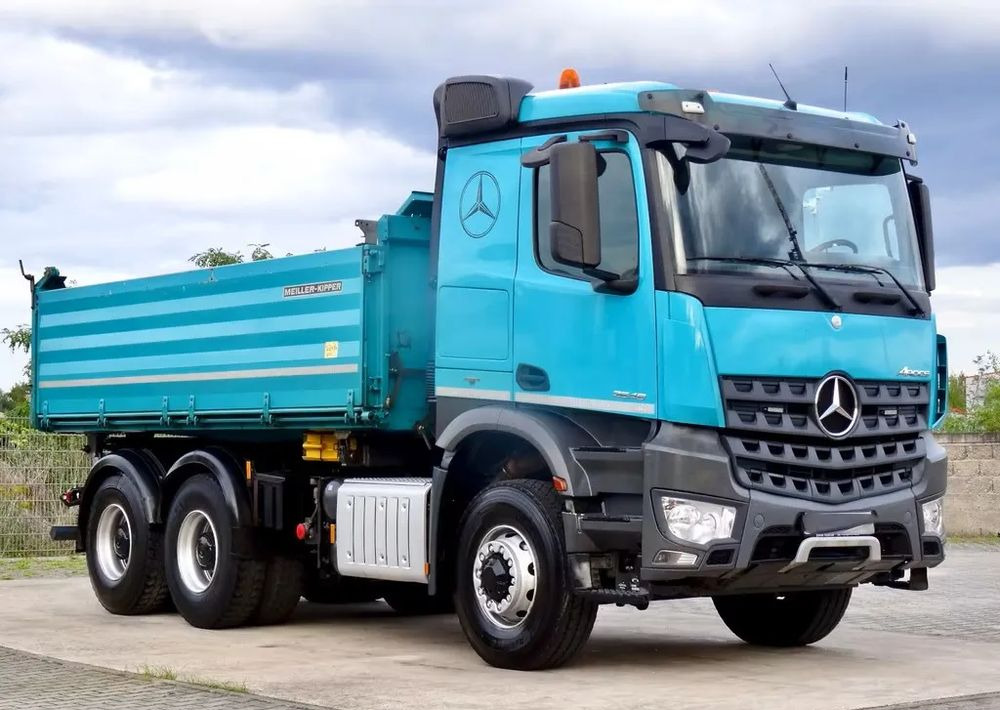Mercedes-Benz Arocs 2648 LK | Meiller | Bormatik | Euro 6c |Trójstronny wywrot | 6x6 | - Camion benne: photos 4 Mercedes-Benz Arocs 2648 LK | Meiller | Bormatik | Euro 6c |Trójstronny wywrot | 6x6 | - Camion benne: photos 4