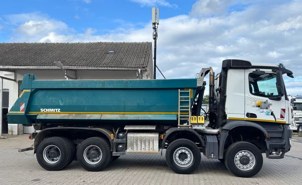 Mercedes-Benz Arocs 4145 AK 8x6 | Wywrotka trójstronna Schmitz Mulde | Klima | Kamera | - Camion benne: photos 3 Mercedes-Benz Arocs 4145 AK 8x6 | Wywrotka trójstronna Schmitz Mulde | Klima | Kamera | - Camion benne: photos 3