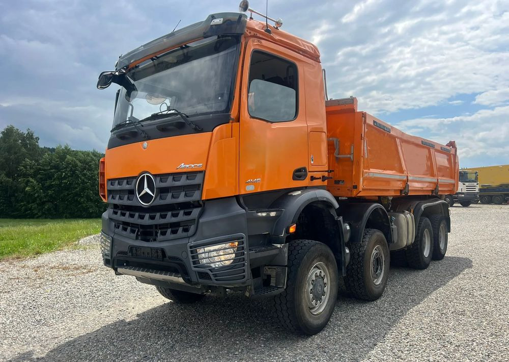 Mercedes-Benz Arocs 4145 | Wywrotka Meiller | 8x6 | Bordmatik | Allroad | Euro 6 | - Camion benne: photos 1 Mercedes-Benz Arocs 4145 | Wywrotka Meiller | 8x6 | Bordmatik | Allroad | Euro 6 | - Camion benne: photos 1