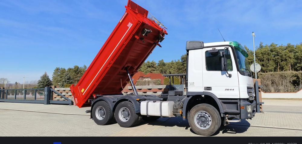 Mercedes-Benz Mercedes-Benz Actros 2644 K/ 6x4 / Meiller Retarder /Wywrotka/Euro 3 - Camion benne: photos 4 Mercedes-Benz Mercedes-Benz Actros 2644 K/ 6x4 / Meiller Retarder /Wywrotka/Euro 3 - Camion benne: photos 4