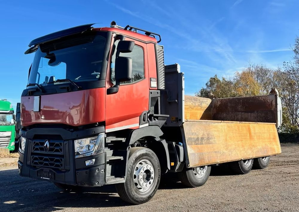 Renault C450 Comfort – 8x4 – Bordmatik – Wywrotka trójstronna - Meiller – ServoTwin – Euro 6 – Tylko 215.704 km !! - Camion benne: photos 2 Renault C450 Comfort – 8x4 – Bordmatik – Wywrotka trójstronna - Meiller – ServoTwin – Euro 6 – Tylko 215.704 km !! - Camion benne: photos 2