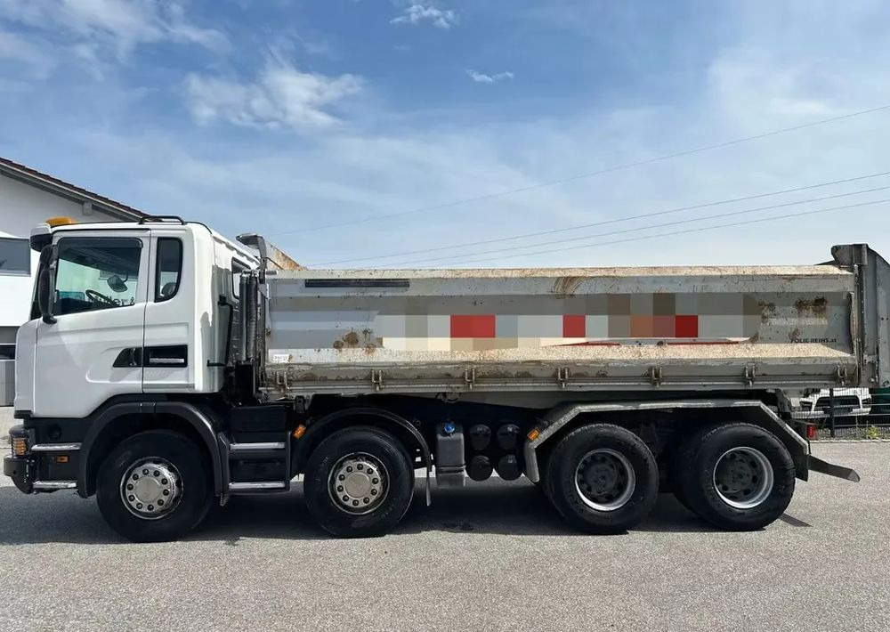 Scania G450 8x4 / Trójstronna Wywrotka / 1. właściciel / 2016 / Półautomat/Bordmatik - Camion benne: photos 3 Scania G450 8x4 / Trójstronna Wywrotka / 1. właściciel / 2016 / Półautomat/Bordmatik - Camion benne: photos 3