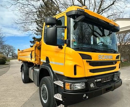 Scania P360 4x4 – Meiller wywrotka trójstronna – Euro 6 – 142.000 km !!!– 2-osobowa kabina - Camion benne: photos 2 Scania P360 4x4 – Meiller wywrotka trójstronna – Euro 6 – 142.000 km !!!– 2-osobowa kabina - Camion benne: photos 2
