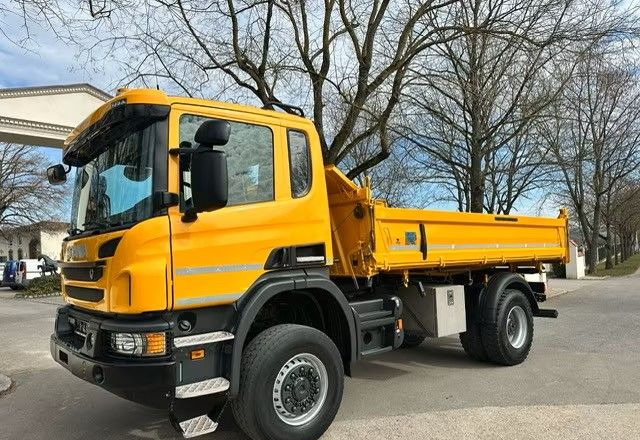 Scania P360 4x4 – Meiller wywrotka trójstronna – Euro 6 – 142.000 km !!!– 2-osobowa kabina - Camion benne: photos 4 Scania P360 4x4 – Meiller wywrotka trójstronna – Euro 6 – 142.000 km !!!– 2-osobowa kabina - Camion benne: photos 4