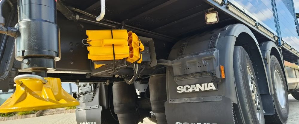 Camion grue, Camion plateau Scania R 500 6x2 z żurawiem Fassi F 215 AS – 2019 – Euro 6 –Retarder -Oś skrętna - Gotowa do pracy!: photos 18