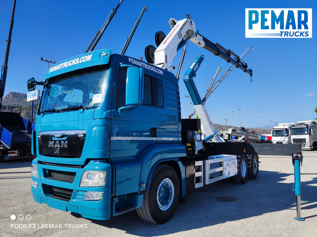MAN TGS 26.480 6X2 GRUA MULTILIFT - Camion benne, Camion grue: photos 1 MAN TGS 26.480 6X2 GRUA MULTILIFT - Camion benne, Camion grue: photos 1