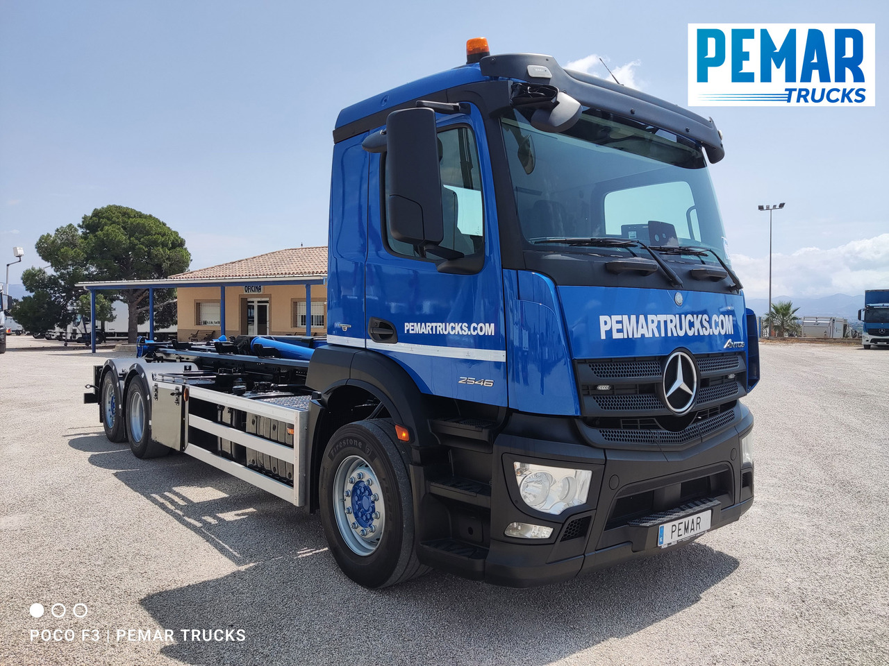 MERCEDES-BENZ ANTOS 2546 6X2 MULTILIFT - Camion porte-conteneur/ Caisse mobile: photos 4 MERCEDES-BENZ ANTOS 2546 6X2 MULTILIFT - Camion porte-conteneur/ Caisse mobile: photos 4