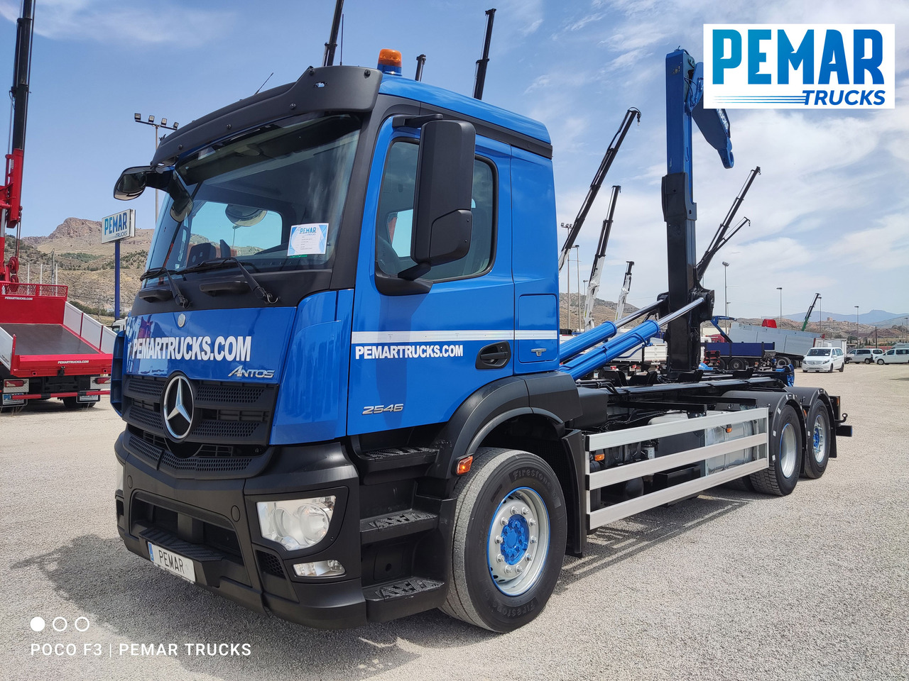 MERCEDES-BENZ ANTOS 2546 6X2 MULTILIFT - Camion porte-conteneur/ Caisse mobile: photos 1 MERCEDES-BENZ ANTOS 2546 6X2 MULTILIFT - Camion porte-conteneur/ Caisse mobile: photos 1