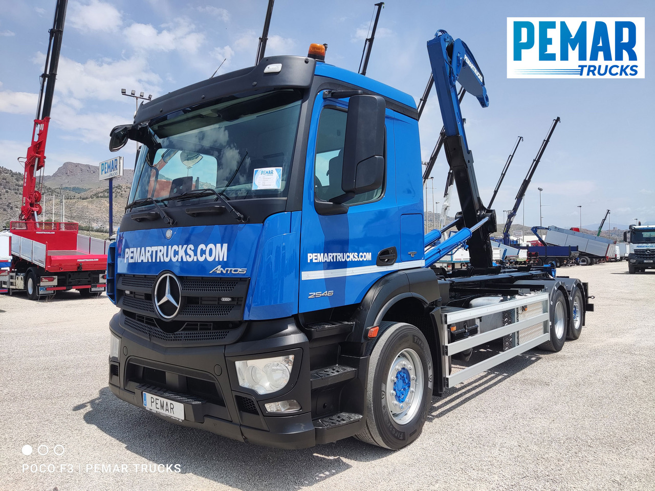MERCEDES-BENZ ANTOS 2546 6X2 MULTILIFT - Camion porte-conteneur/ Caisse mobile: photos 1 MERCEDES-BENZ ANTOS 2546 6X2 MULTILIFT - Camion porte-conteneur/ Caisse mobile: photos 1