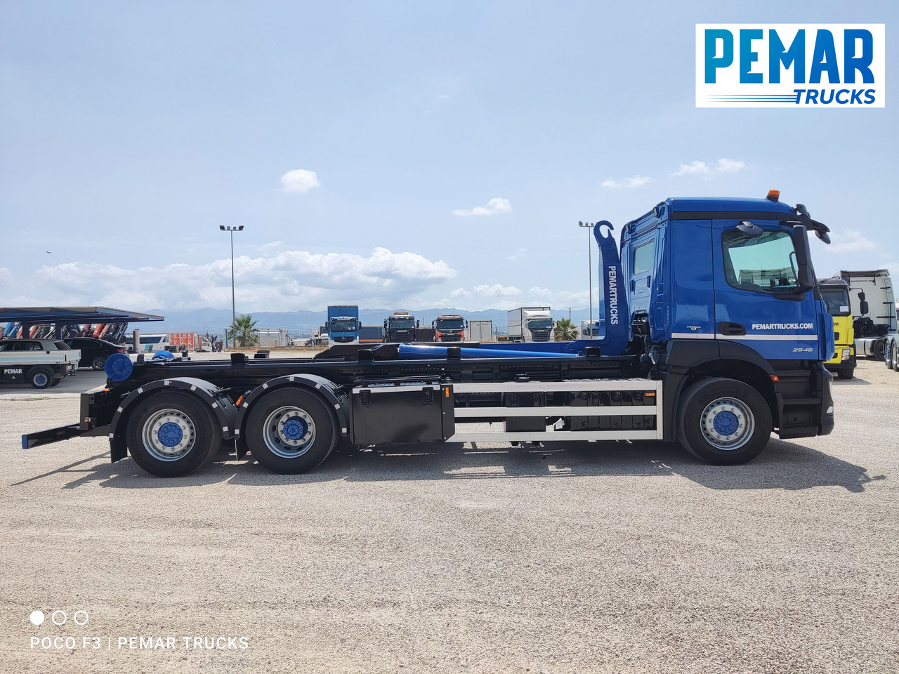 MERCEDES-BENZ ANTOS 2546 6X2 MULTILIFT - Camion porte-conteneur/ Caisse mobile: photos 5 MERCEDES-BENZ ANTOS 2546 6X2 MULTILIFT - Camion porte-conteneur/ Caisse mobile: photos 5