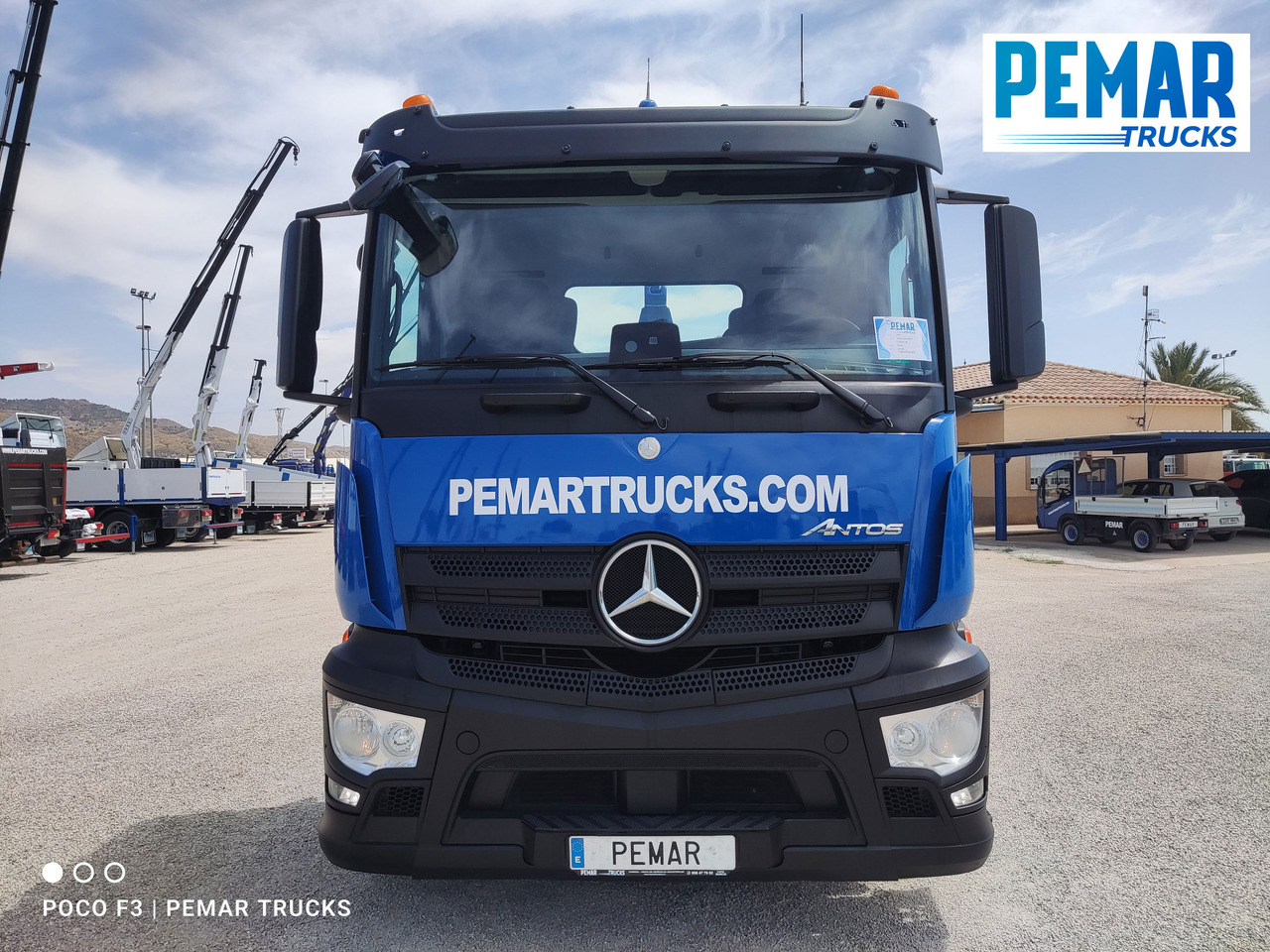 MERCEDES-BENZ ANTOS 2546 6X2 MULTILIFT - Camion porte-conteneur/ Caisse mobile: photos 3 MERCEDES-BENZ ANTOS 2546 6X2 MULTILIFT - Camion porte-conteneur/ Caisse mobile: photos 3