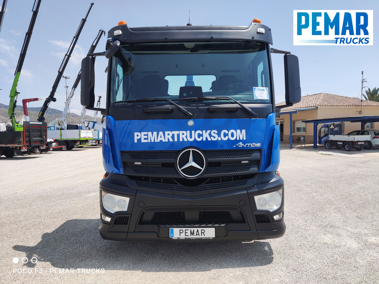 MERCEDES-BENZ ANTOS 2546 6X2 MULTILIFT - Camion porte-conteneur/ Caisse mobile: photos 3 MERCEDES-BENZ ANTOS 2546 6X2 MULTILIFT - Camion porte-conteneur/ Caisse mobile: photos 3