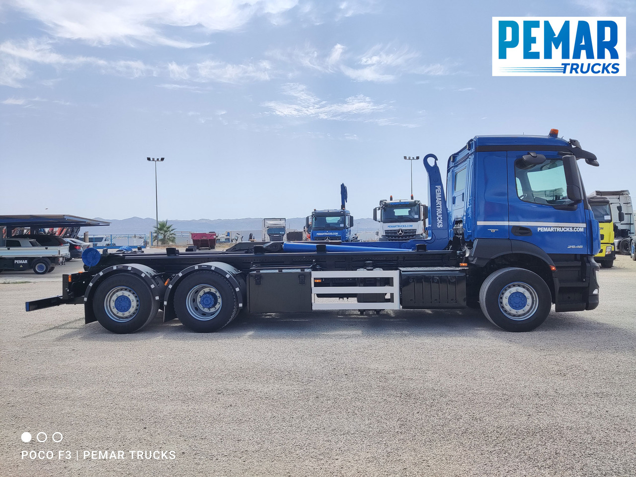 MERCEDES-BENZ ANTOS 2546 6X2 MULTILIFT - Camion porte-conteneur/ Caisse mobile: photos 5 MERCEDES-BENZ ANTOS 2546 6X2 MULTILIFT - Camion porte-conteneur/ Caisse mobile: photos 5