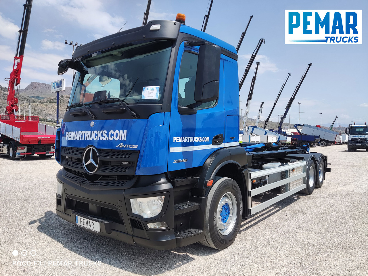 MERCEDES-BENZ ANTOS 2546 6X2 MULTILIFT - Camion porte-conteneur/ Caisse mobile: photos 2 MERCEDES-BENZ ANTOS 2546 6X2 MULTILIFT - Camion porte-conteneur/ Caisse mobile: photos 2
