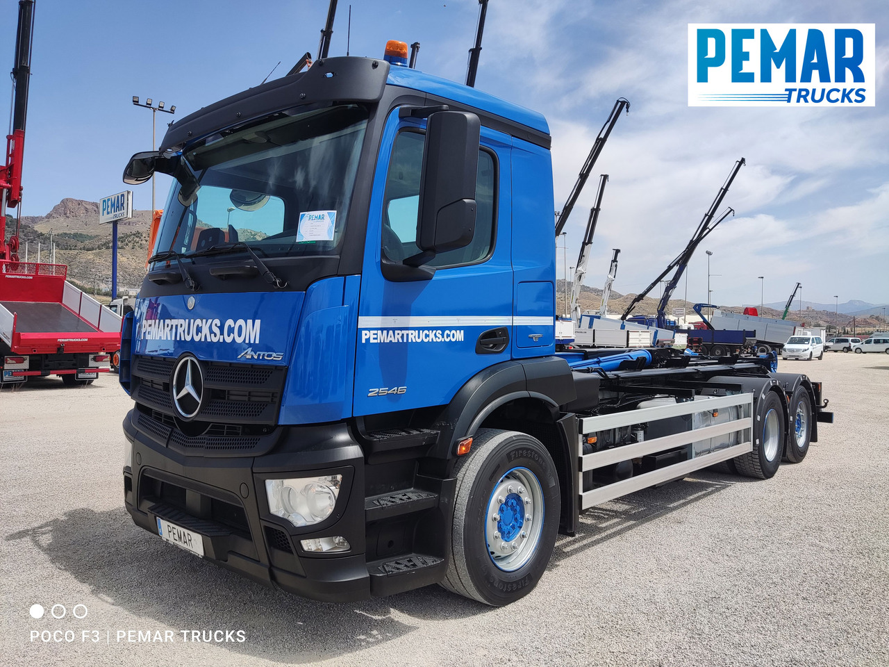 MERCEDES-BENZ ANTOS 2546 6X2 MULTILIFT - Camion porte-conteneur/ Caisse mobile: photos 2 MERCEDES-BENZ ANTOS 2546 6X2 MULTILIFT - Camion porte-conteneur/ Caisse mobile: photos 2