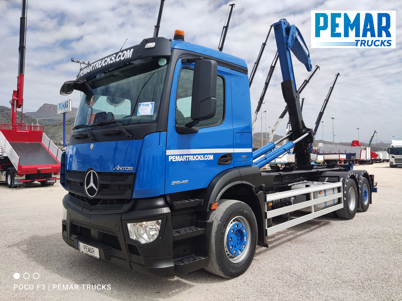 MERCEDES-BENZ ANTOS 2546 6X2 MULTILIFT - Camion porte-conteneur/ Caisse mobile: photos 1 MERCEDES-BENZ ANTOS 2546 6X2 MULTILIFT - Camion porte-conteneur/ Caisse mobile: photos 1