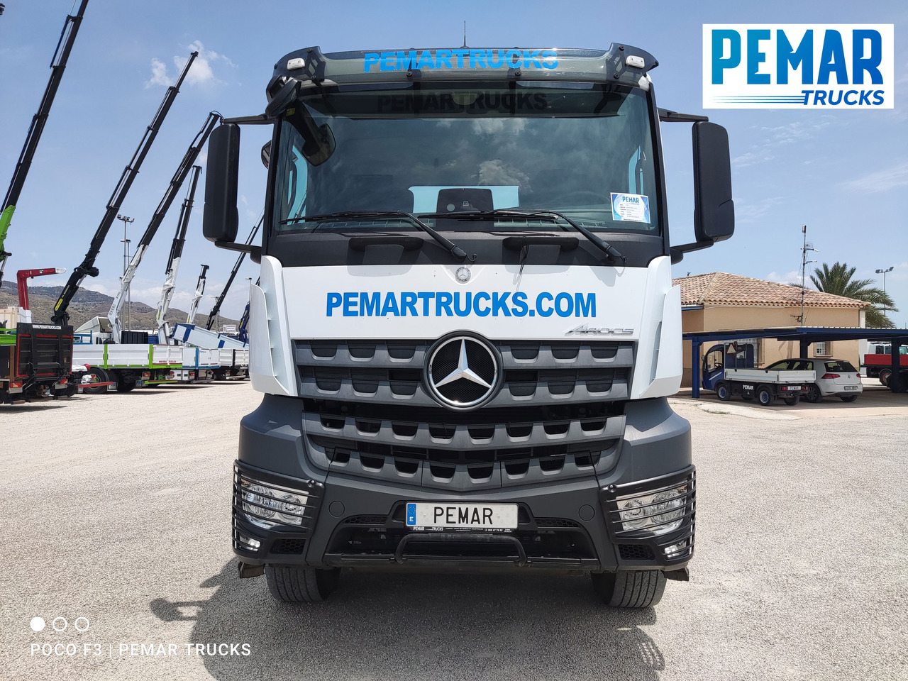 MERCEDES-BENZ AROCS 1845 PORTACONTENEDOR CADENA - Camion multibenne: photos 3 MERCEDES-BENZ AROCS 1845 PORTACONTENEDOR CADENA - Camion multibenne: photos 3