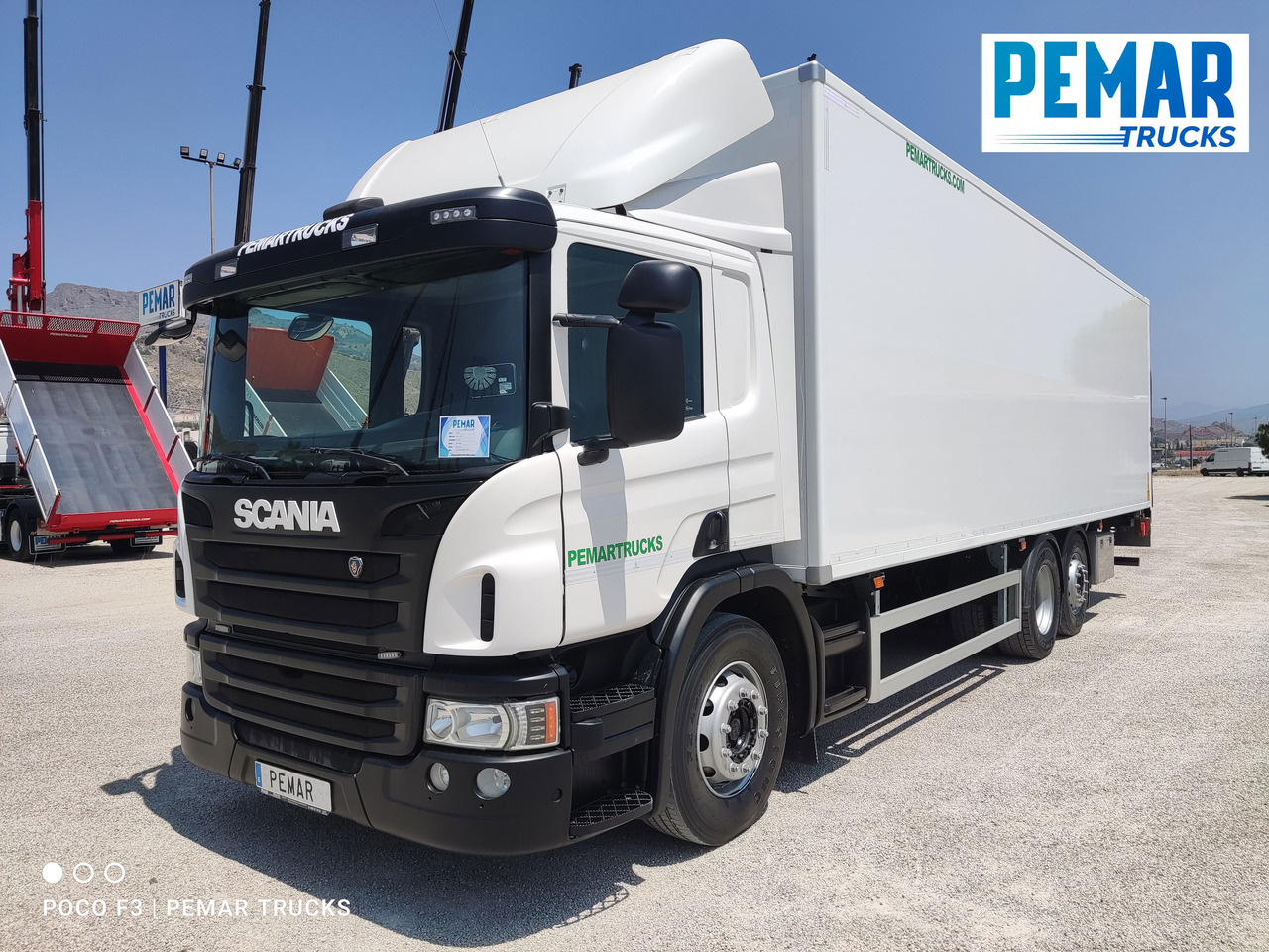 SCANIA P 450 6X2 CAJA CERRADA EURO 6 - Camion fourgon: photos 1 SCANIA P 450 6X2 CAJA CERRADA EURO 6 - Camion fourgon: photos 1
