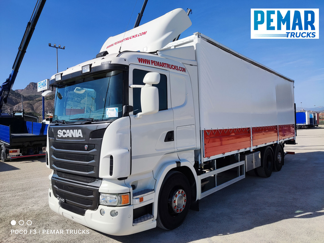 SCANIA R 440 6X2 SEMITAUTLINER - Camion à rideaux coulissants: photos 2 SCANIA R 440 6X2 SEMITAUTLINER - Camion à rideaux coulissants: photos 2